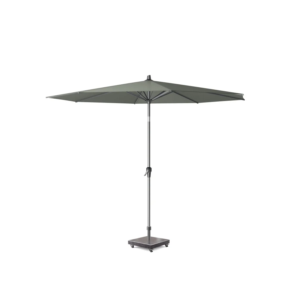 Riva stokparasol olijfgroen | Ø250cm rond