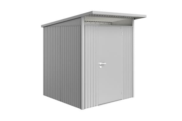 Biohort Metalen Berging AvantGarde A1 180x180x218 cm zilver met enkele deur